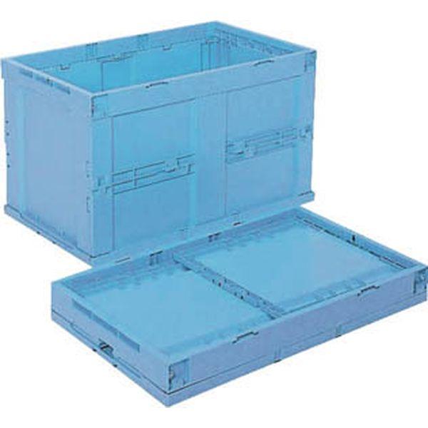 CBS135C 岐阜プラスチック工業(株) リス 折りたたみコンテナ 108667 青 CBS135C-TN WO店