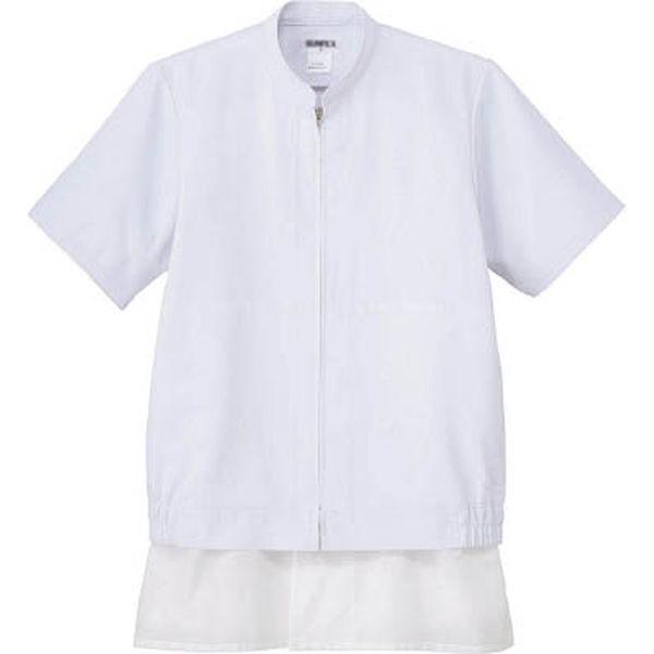 CD6373L  (株)サーヴォ サンペックス クールフリーデ男女兼用半袖ジャンパー ホワイト 3L CD6373L-TN WO店