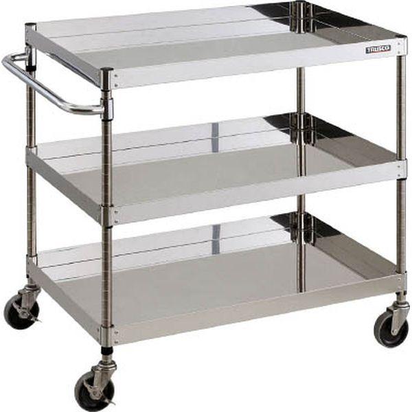 CPE3963SC  トラスコ中山(株) TRUSCO 304クリーンフェニックス 600X400 3段 SUS金具 WO店の通販は