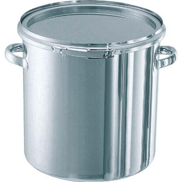 CTL47  ステンレスタンク ストレートレバーバンド式密閉タンク(フタ付) 80L CTL47-TN WO店