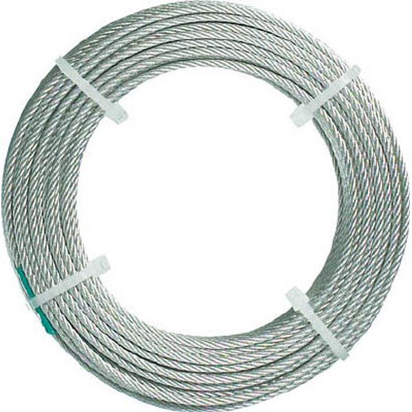 CWC-15S100 ＴＲＵＳＣＯ　ステンレスワイヤロープ　ナイロン被覆　Φ１．５（２．０）ｍｍＸ１０ ＷＯ店の通販は