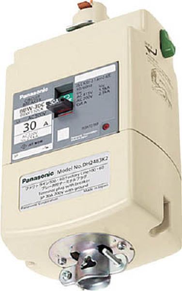 DH2482K2 818-5410 パナソニック(株)エコソリューショ Panasonic ブレーカ付ターミナルプラグ 3P20A ＷＯ店の通販は