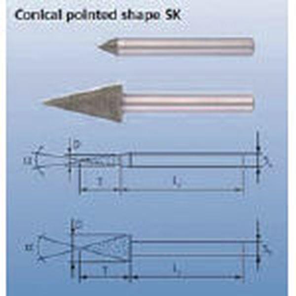 DSK1560806173  フェアッド社 PFERD ダイヤモンドバー 6mm軸 120 DSK1560806173-TN WO店