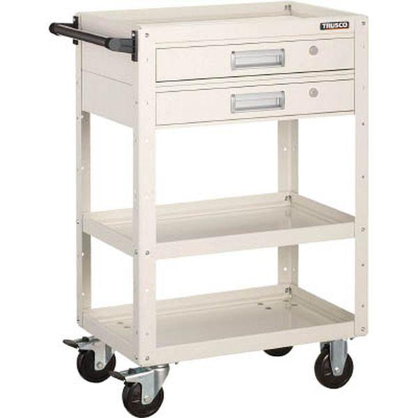 EGW973V2W  トラスコ中山(株) TRUSCO イーグルワゴン 750X500XH880 引出付 W色 WO店の通販は