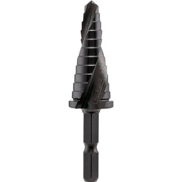 ESD616S トップ工業(株) TOP 電動ドリル用六角シャンクスパイラルステップドリル 11段 穴あけ寸法Φ6〜16 ESD616S-TN WO店