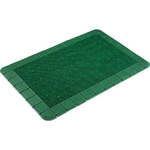 F12112 エバック 屋外用マット ハイローリングマットDX ＃12 900mm×1200mm 緑 F12112-TN WO店