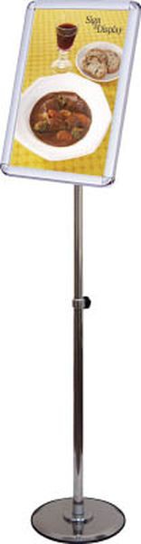FAPAS90A4 819-0836 常磐精工(株) TOKISEI フリーアングルパネルスタンド90 ポール A4 210×297 ＷＯ店の通販は
