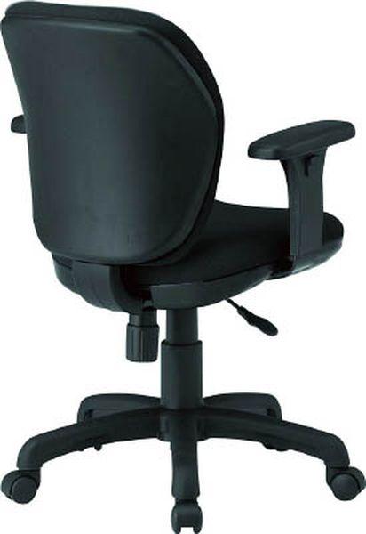 FST77ATBK  藤沢工業(株) TOKIO オフィスチェア T字肘付 ブラック FST77ATBK-TN WO店