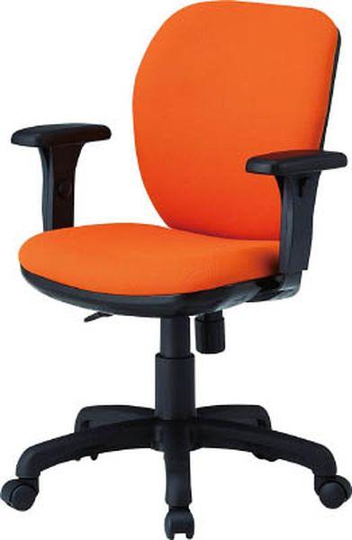 FST77ATOR  藤沢工業(株) TOKIO オフィスチェア T字肘付 オレンジ FST77ATOR-TN WO店