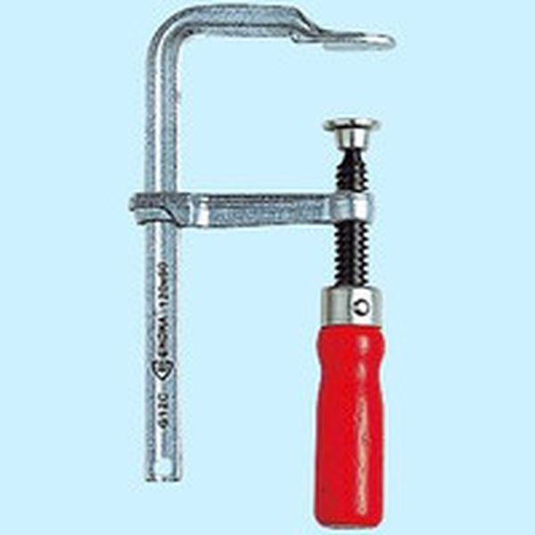 G25C トラスコ中山(株) TRUSCO エホマクランプ 木ハンドル 最大口開250mmX深さ120mm G25C-TN WO店