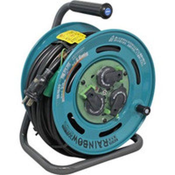 GE30K (株)ハタヤリミテッド ハタヤ 屋外用レインボーリール 単相100Vアース付 30m GE30K-TN WO店 21,700円