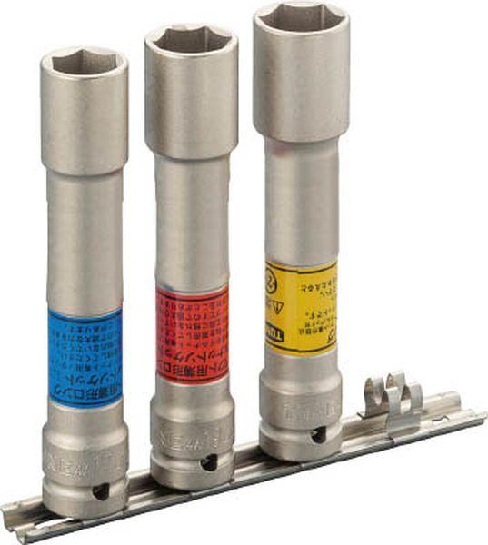 HA403LLN 781-1161 TONE(株) TONE インパクト用薄型ロングホイルナットソケットセット(ホルダー付) ＷＯ店の通販は
