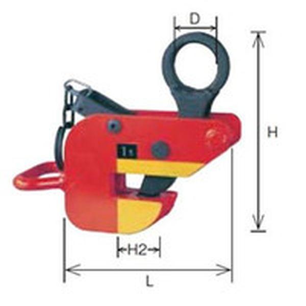HAR00500  象印チェンブロック(株) 象印 横吊クランプ0.5Ton HAR00500-TN WO店