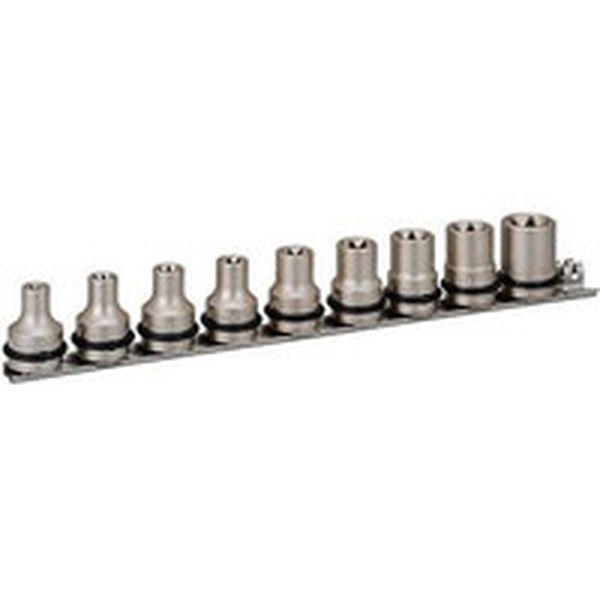 TONE(株) TONE インパクト用トルクスソケットセット(ホルダー付) 9pcs HATXE409-TN WO店