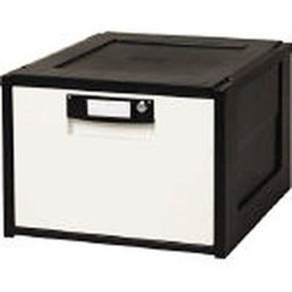 HG301BK アイリスオーヤマ(株) IRIS 261776 事務収納 オフィスチェスト 425×509×309 黒 HG301BK-TN WO店