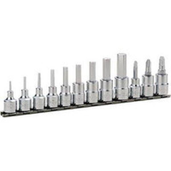 TONE(株) TONE ヘキサゴンソケットセット(ホルダー付) 12pcs 差込角9.5mm HH312-TN WO店