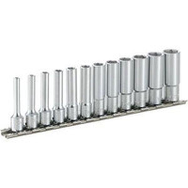 TONE(株) TONE ディープソケットセット(6角・ホルダー付) 12pcs 差込角6.35mm HSL212-TN WO店
