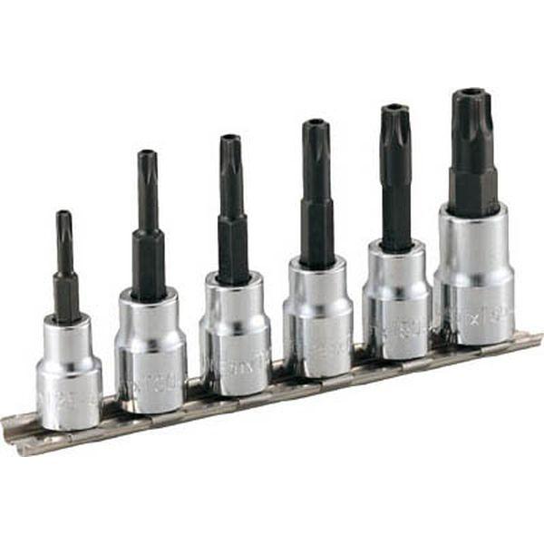 TONE(株) TONE トルクスソケットセット(いじり防止タイプホルダー付) 6pcs HTX306H-TN WO店