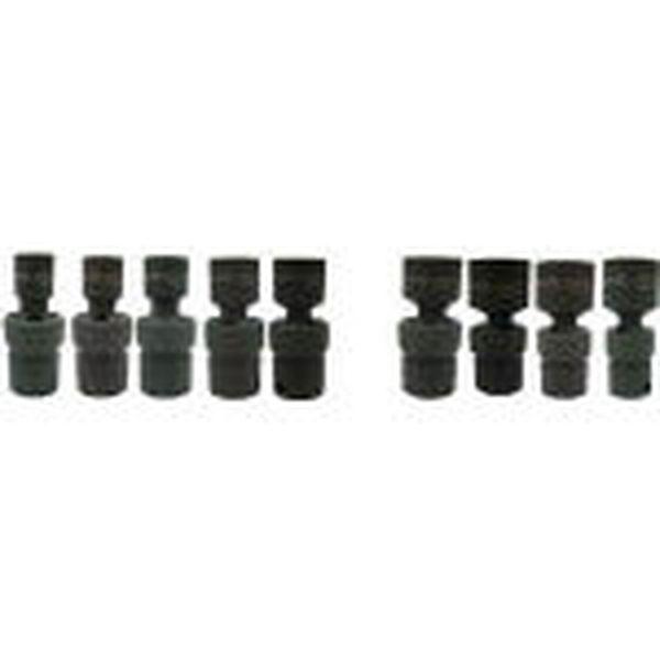 インパクト用ソケットセット 3/8 ユニバーサル 6角 10本 JHW36910-TN WO店