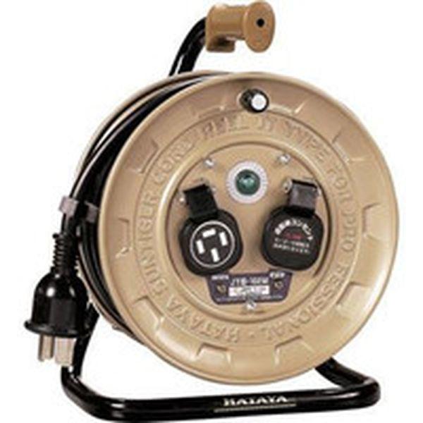 JT3102M  (株)ハタヤリミテッド ハタヤ コードリール 三相200Vアース付 20A 10m JT3102M-TN WO店