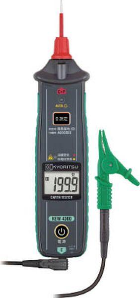 KEW4300 786-6348 共立電気計器(株) KYORITSU 簡易アーステスター(2極法) WO店の通販は