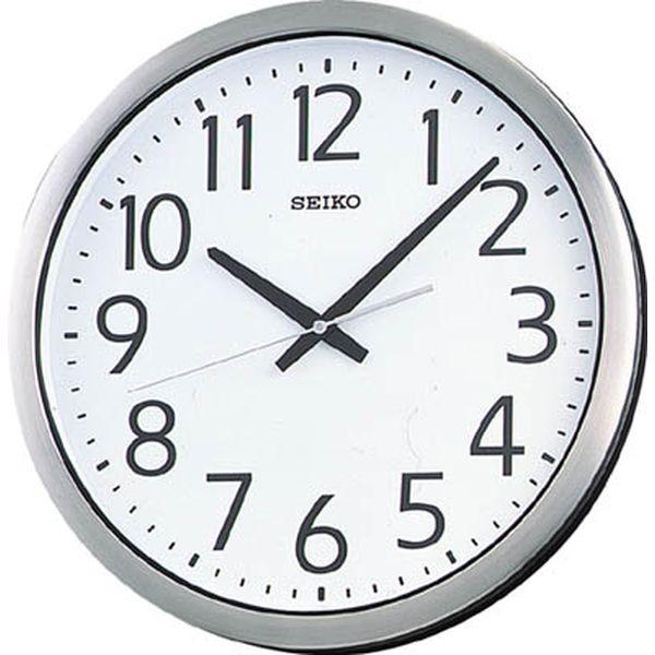 セイコータイムクリエーション(株) SEIKO 防湿・防塵型オフィスクロック 直径381×40 金属枠 KH406S-TN WO店
