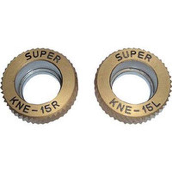 (株)スーパーツール スーパーツール 転造ローレツトE型駒（キワ加工用）アヤ目（2コ1組） WO店の通販は