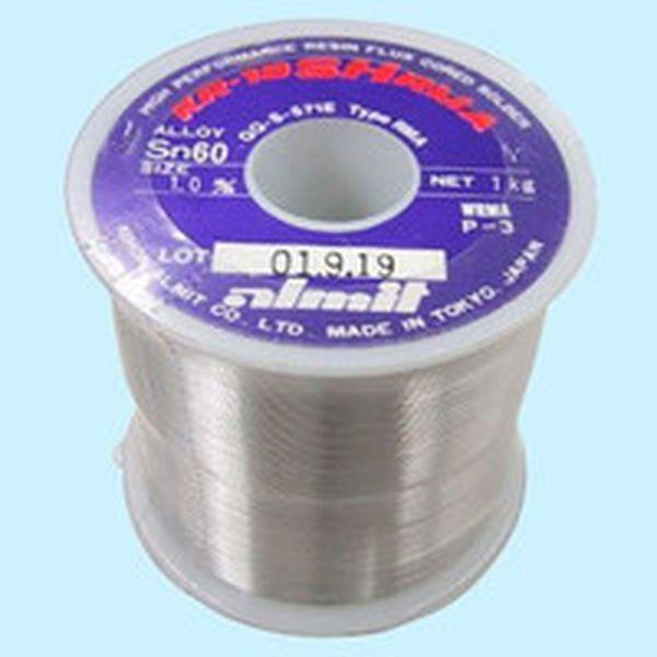 KR19SHRMASN60P31.0MM  鉛入りやに入りはんだ KR-19 SH RMA 1.0mm KR19SHRMA10-TN WO店