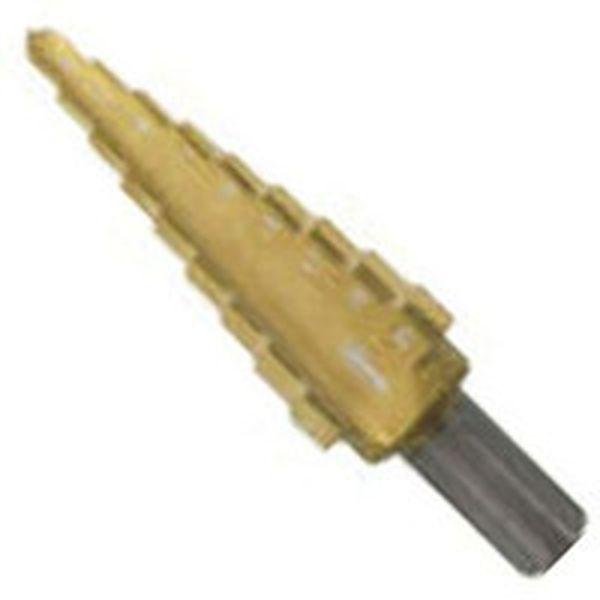 (株)ロブテックス エビ ステージドリル Tinコーティング 15段 軸径10mm 6-42 LB642G-TN WO店