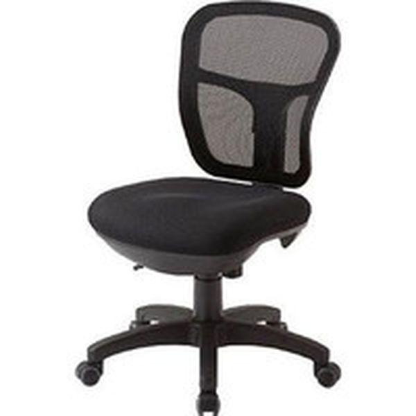MC2B トラスコ中山(株) TRUSCO オフィスチェア MC-2 背面メッシュタイプ ブルー MC2B-TN WO店 16,800円