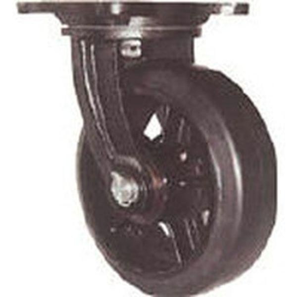 MHAMG150X75 (株)ヨドノ ヨドノ 鋳物重量用キャスター 許容荷重338.1 取付穴径13mm MHAMG150X75-TN WO店