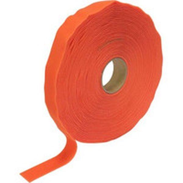 MKT40250OR  マジックバンド［［R下］］結束テープ両面 オレンジ40mm×25m MKT40250OR-TN WO店