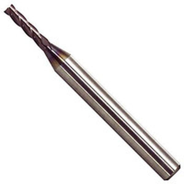 4枚刃エクスター汎用 超硬スクエアエンドミルセミロング刃長(J)3mm MS4JCD0300-TN WO店