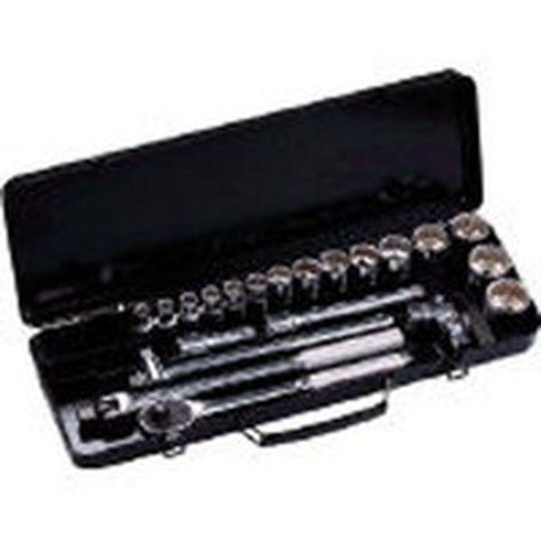 (株)スーパーツール スーパー ソケットレンチセット 差込角12.7mm(1/2インチ)入り数：21 N415S-TN WO店