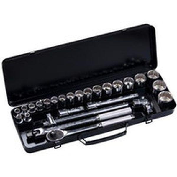 (株)スーパーツール スーパー ソケットレンチセット 差込角12.7mm(1/2インチ)入り数：26 N420S-TN WO店