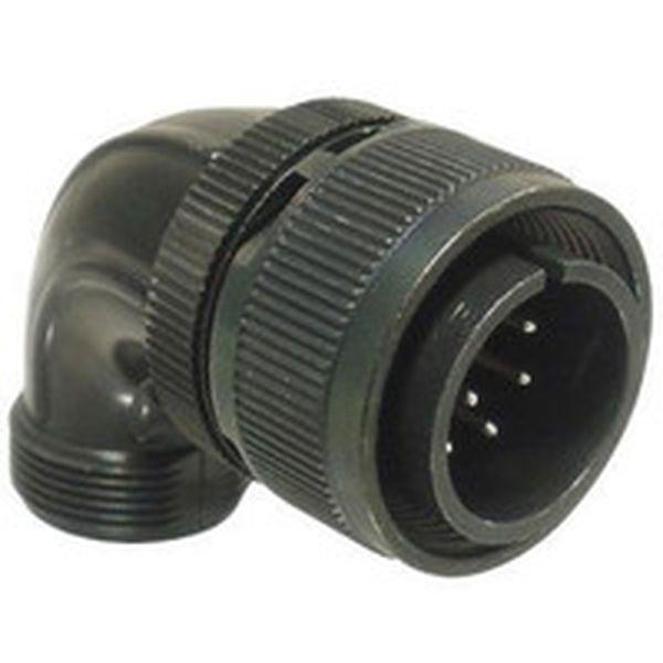 NMS3108B28-12P ＪＡＥ　丸型ＭＳコネクタ　ライトアングルプラグ ＷＯ店