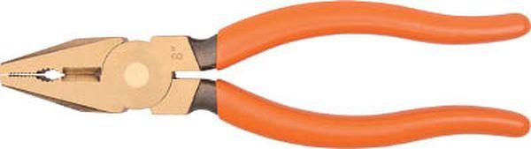 NSB400200 防爆ペンチ ノンスパーキングコンビネーションプライヤー 鉄線切断1.0mm 全長200mm NSB400200-TN WO店
