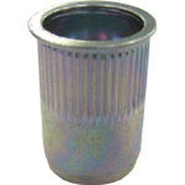 (株)ロブテックス エビ ローレットナット(薄頭・スティール製) 板厚2.5 M5×0.8(1000個入) NSK5MR-TN WO店