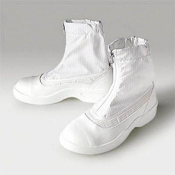 PA9875W25.0 (株)ゴールドウイン ゴールドウイン 静電安全靴セミロングブーツ ホワイト 25.0cm PA9875W25-0-TN WO店