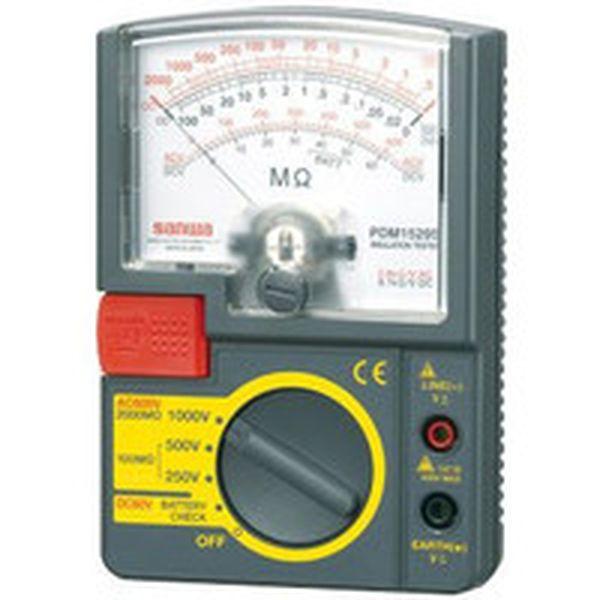 三和電気計器(株) SANWA アナログ絶縁抵抗計 1000V/500V/250V PDM1529S-TN WO店