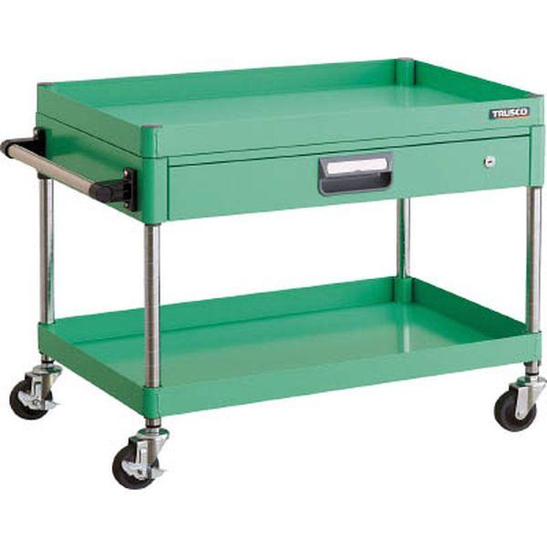 PEW672ZW  ツールワゴン フェニックスワゴン 省音 750X500 薄型1段引出付 ホワイト PEW672ZW-TN WO店