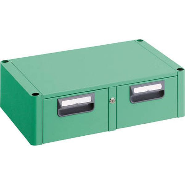 PEW-75W-W TRUSCO フェニックスワゴン 2列引出 750X500 W色 WO店の通販は