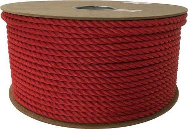PRE51  (株)ユタカメイク ユタカ ポリエチレンロープドラム巻 9mm×150m レッド WO店の通販は