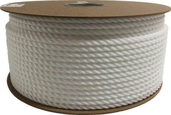 PRE57 794-7640 (株)ユタカメイク ユタカ ポリエチレンロープドラム巻 9mm×150m ホワイト ＷＯ店の通販は