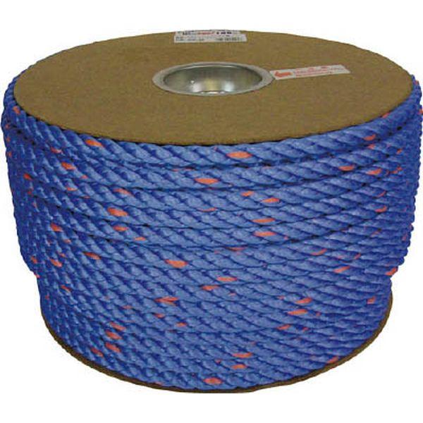 PRVP62  (株)ユタカメイク ユタカメイク タストンロープ ブルー ドラム巻 12φ×100m 青 PRVP62-TN WO店