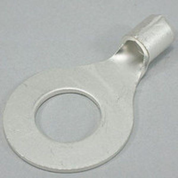 R1414  裸圧着端子 R形(50P) より線10.52〜16.78 外寸30mm スタッド径15mm R1414-TN WO店