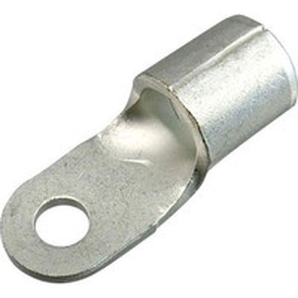 R225S 裸圧着端子 R形(100P) より線16.78〜26.66 外寸11.8mm スタッド径5.3mm R225S-TN WO店