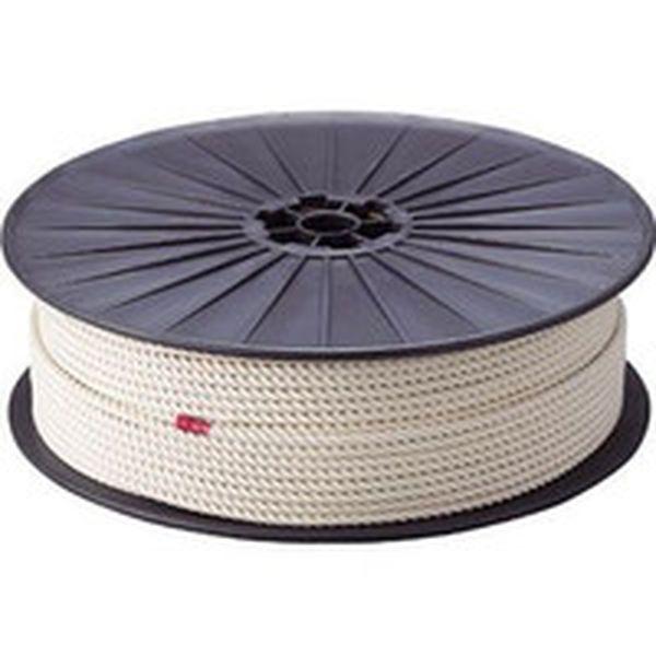 R6200M  トラスコ中山(株) TRUSCO 綿縄索 3つ打 線径6mmX長さ200m R6200M-TN WO店
