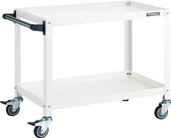 RBW672HUW ツールワゴン ラビットワゴン 700×450×H600 ハンドル付 ウレタン車輪 ホワイト RBW672HUW-TN WO店