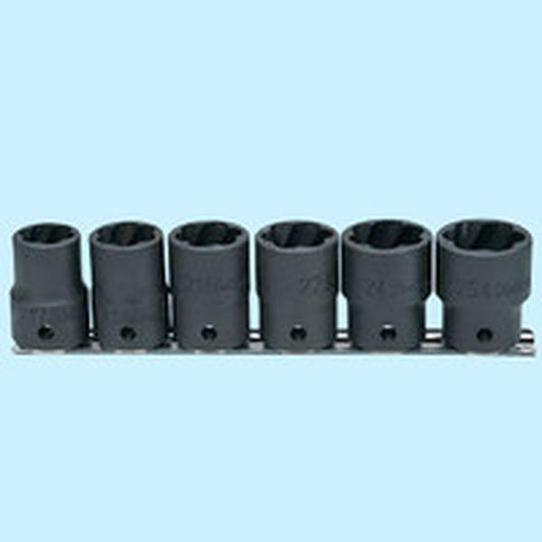 (株)山下工業研究所 コーケン ナットツイスターセット差込角12.7mm6ヶ組 RS41276-TN WO店